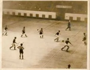 First image of futsal being played pack in 1924.