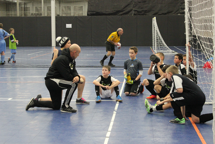 Futsal is very popular in youth soccer, especially during the colder months.