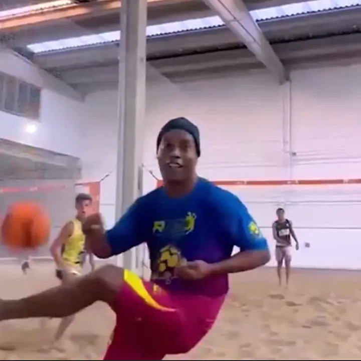 Be like Ronaldinho and play some footvolley!